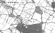 Old Map of Wimborne St Giles, 1886 - 1900
