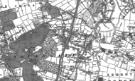 Old Map of Winchmore Hill, 1895 - 1914