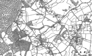 Old Map of Winchmore Hill, 1897 - 1923