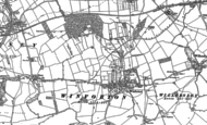 Old Map of Winforton, 1886