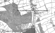Old Map of Winterborne Clenston, 1887