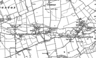 Old Map of Winterborne Tomson, 1887