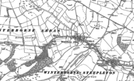 Old Map of Winterbourne Abbas, 1886 - 1901