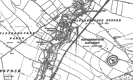 Old Map of Winterbourne Earls, 1899 - 1923