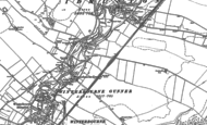 Old Map of Winterbourne Gunner, 1899 - 1923