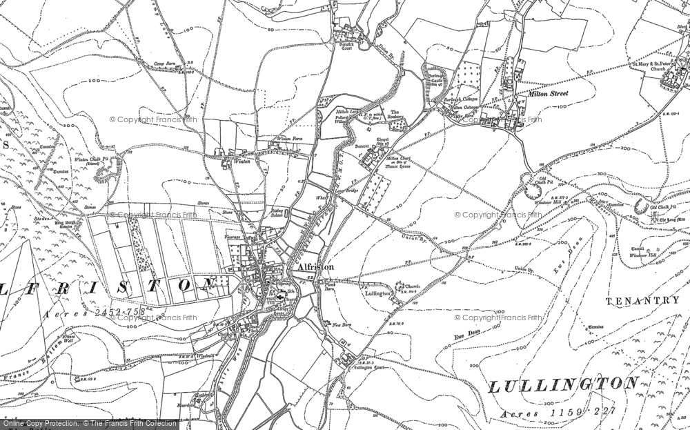 Old Map of Winton, 1898 - 1908 in 1898