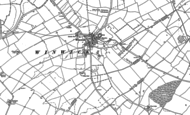 Old Map of Winwick, 1887 - 1900
