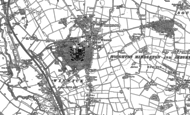 Old Map of Winwick, 1891 - 1906