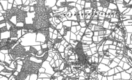 Old Map of Wisborough Green, 1895 - 1896