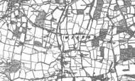 Old Map of Wiston, 1895 - 1896