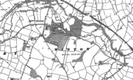 Old Map of Wistow, 1885