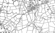 Old Map of Wistow, 1887