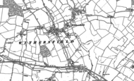 Old Map of Withersfield, 1901 - 1902