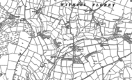 Old Map of Withiel Florey, 1887
