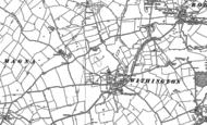 Old Map of Withington, 1881