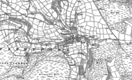 Old Map of Withypool, 1887 - 1902