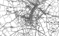 Old Map of Witney, 1898