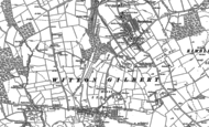 Old Map of Witton Gilbert, 1895