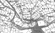 Old Map of Witton-le-Wear, 1896