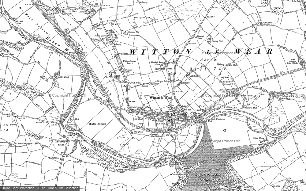 Witton-le-Wear, 1896