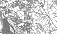 Old Map of Woldingham, 1895