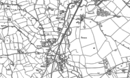Old Map of Wollerton, 1880