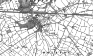 Old Map of Wolston, 1886