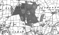 Old Map of Wolterton, 1885 - 1905