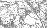 Old Map of Wolvercote, 1898 - 1911