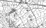 Old Map of Wolverham, 1897