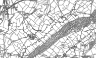 Old Map of Wolverton, 1883