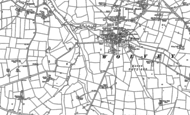 Old Map of Wolvey, 1886 - 1902