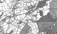 Old Map of Wombourne, 1881 - 1900