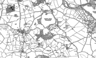 Old Map of Wood Lane, 1874 - 1875
