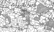 Old Map of Woodchurch, 1895 - 1896
