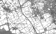 Old Map of Woodchurch, 1909