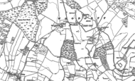 Old Map of Woodcott, 1894 - 1909