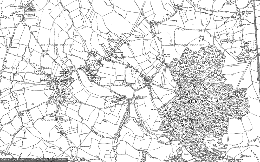 Old Map of Woodford, 1879 - 1882 in 1879