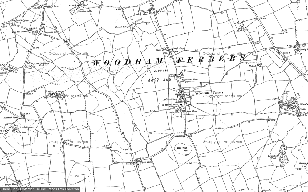 Woodham Ferrers, 1895