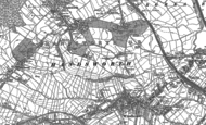 Old Map of Woodhouse, 1851 - 1902
