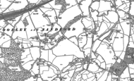Old Map of Woodley Green, 1898 - 1910
