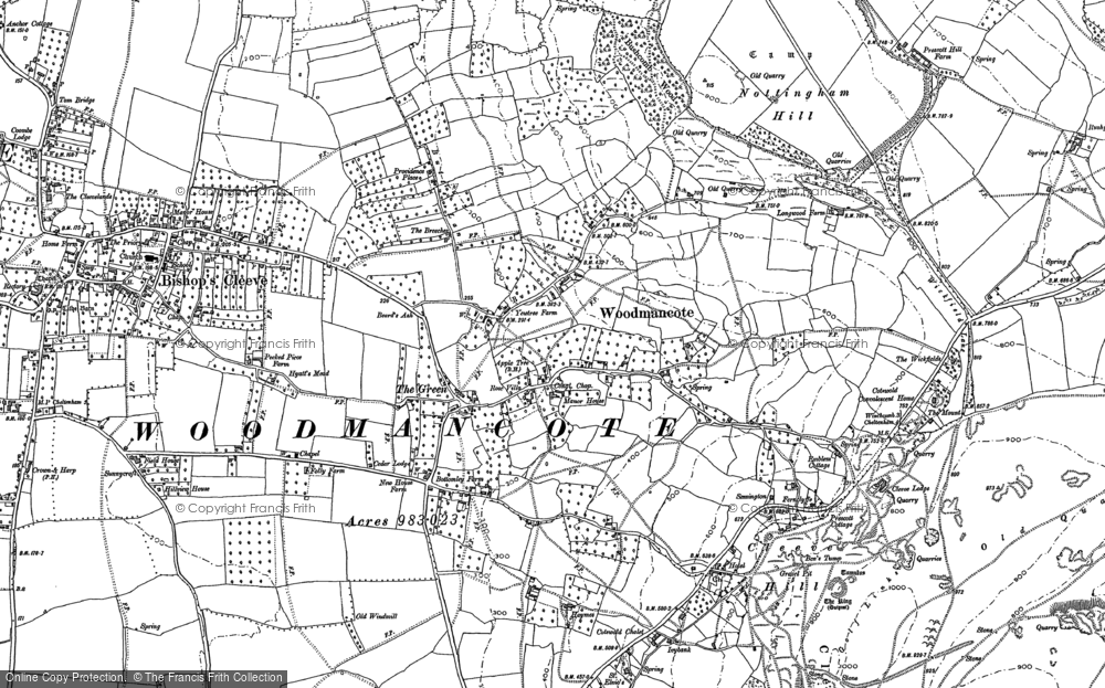 Woodmancote, 1901