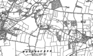 Old Map of Woodmancote, 1909 - 1910
