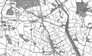 Old Map of Woodseaves, 1879 - 1880