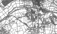 Old Map of Woodston, 1887