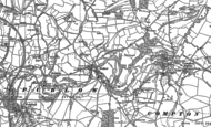 Old Map of Woollard, 1882 - 1883