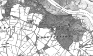Old Map of Woolverstone, 1881