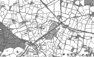 Old Map of Wootton, 1875 - 1880