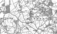 Old Map of Wootton, 1910 - 1911