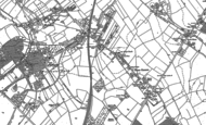 Old Map of Worcester Park, 1894 - 1895